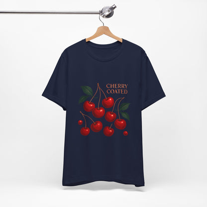 Cherry Coated Tee — Vintage Cherry Graphic T-Shirt