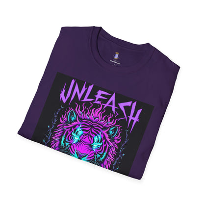Unleash the Wild Graphic Tee | Cool Graphic Shirt, Unisex T-Shirt, Animal Lover Gift, Nature-Inspired Fashion, Festival Wear