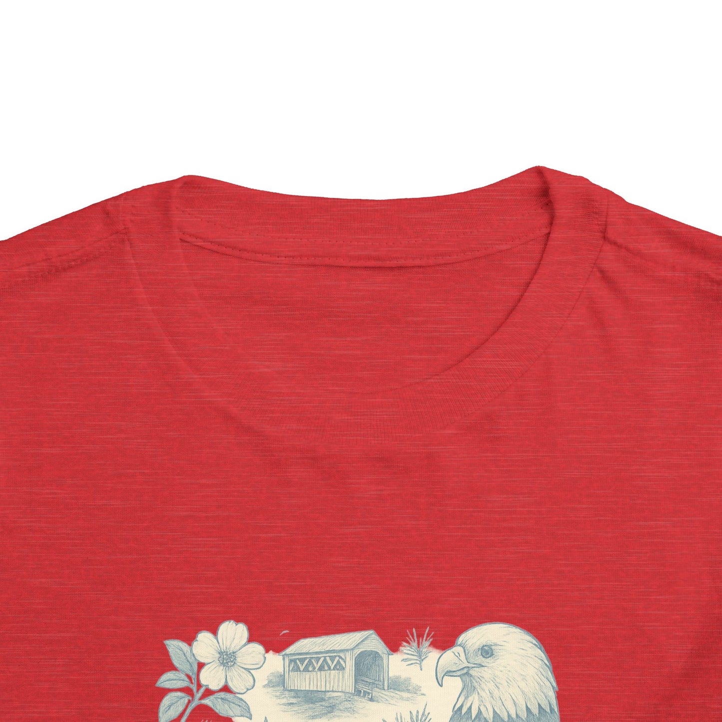 Toddler Tee - NC Landmarks Vintage First in Flight Design