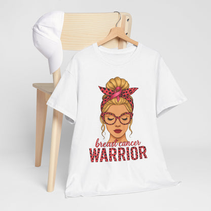 Breast Cancer Warrior Tee - Pink Ribbon Support