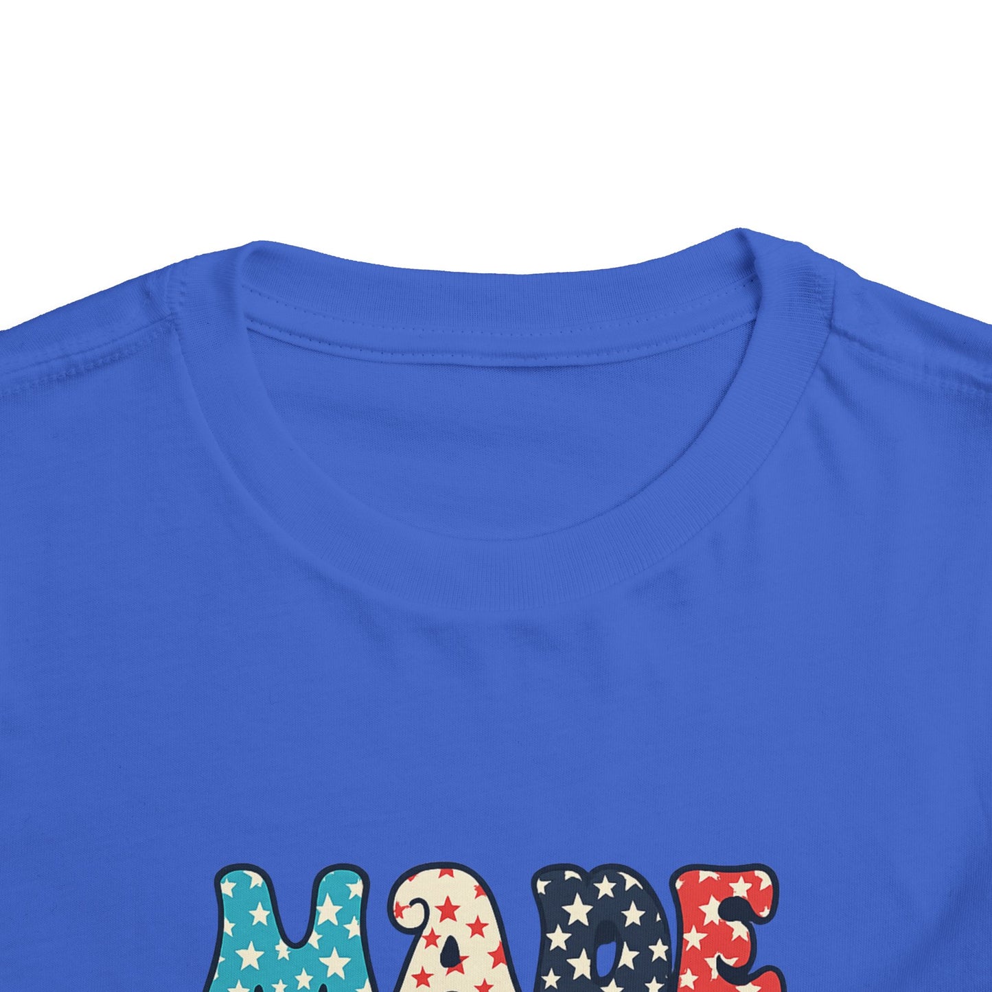 Toddler Tee Vintage Made in USA Retro Smiley Peace Sign Star Design