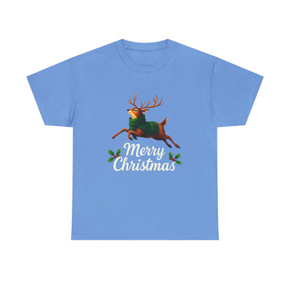 Merry Christmas Reindeer Tee