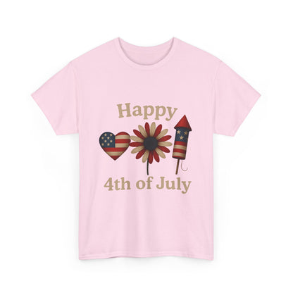 Happy 4th of July Patriotic Tee