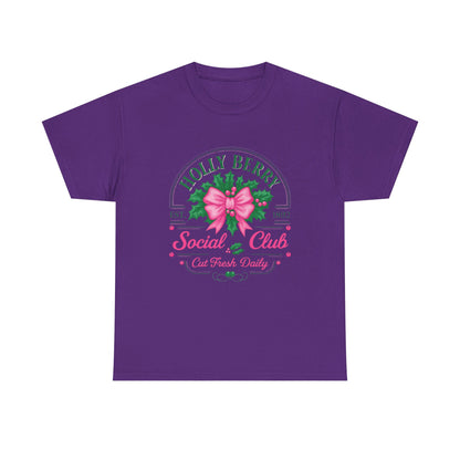 Holly Berry Social Club Tee