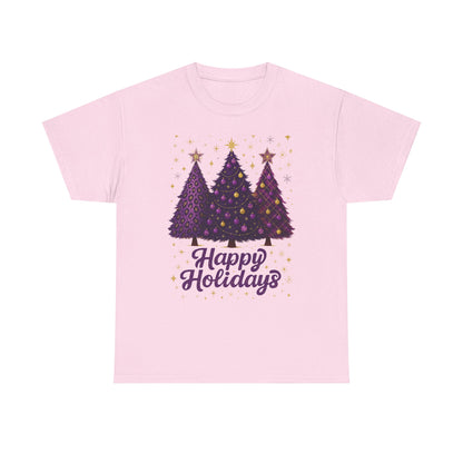Christmas Tree Unisex Tee - Happy Holidays Design