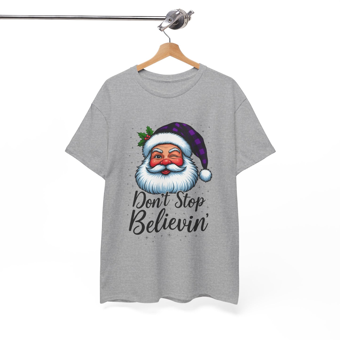 Santa's Hope: Don't Stop Believin' Holiday Tee