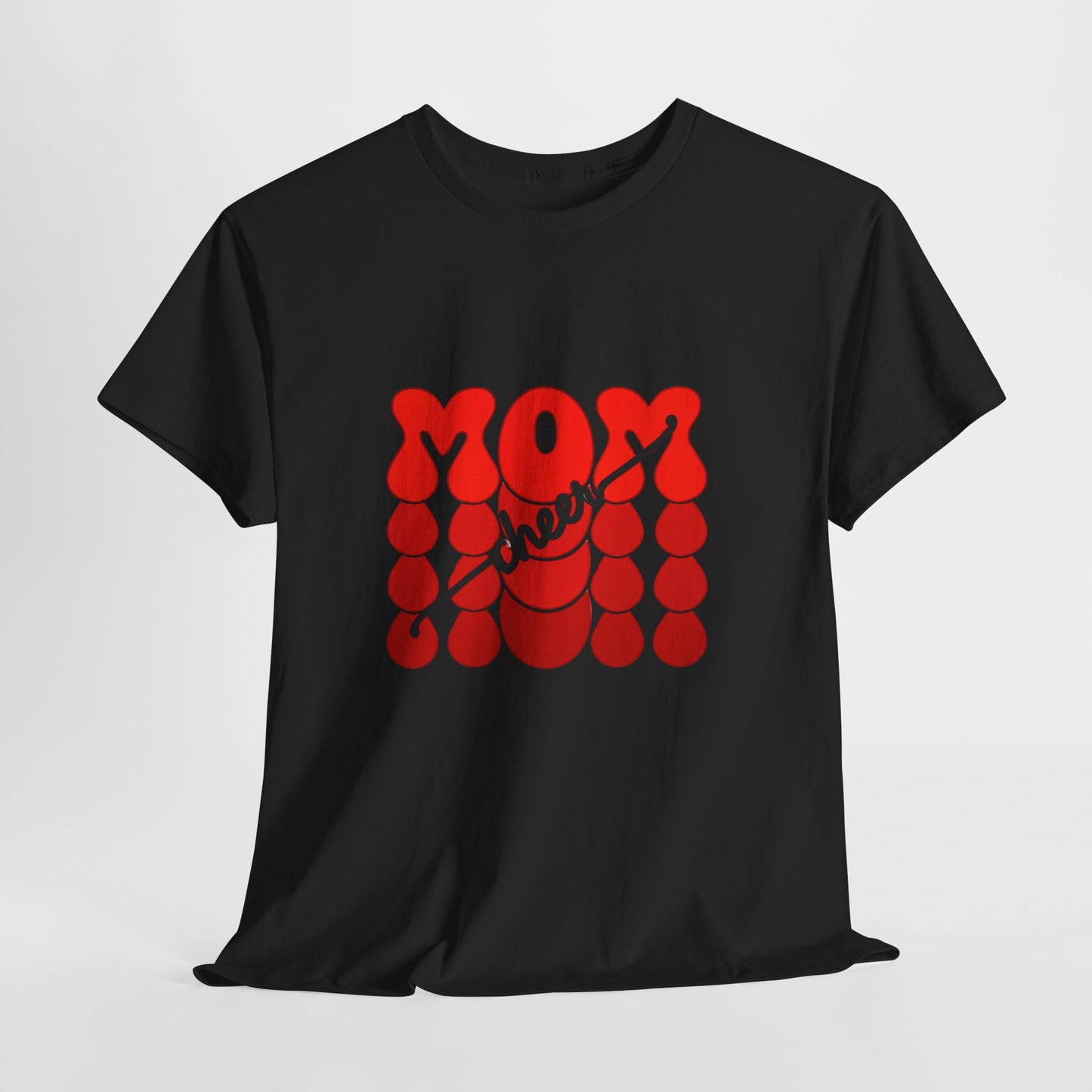 Retro Mom Cheer Tee – Bold Support & Spirit Shirt