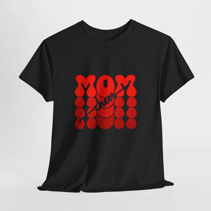 Retro Mom Cheer Tee – Bold Support & Spirit Shirt