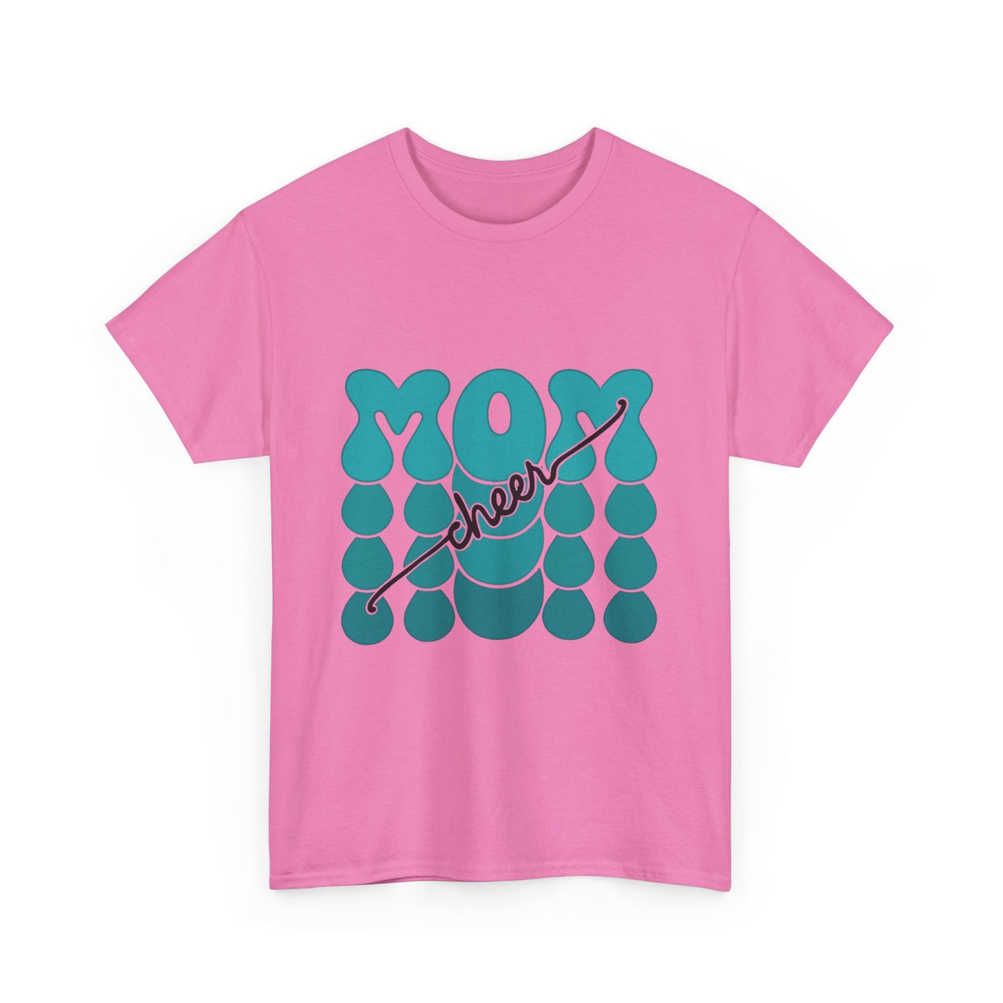 MOM Cheer – Turquoise Spirit Tee