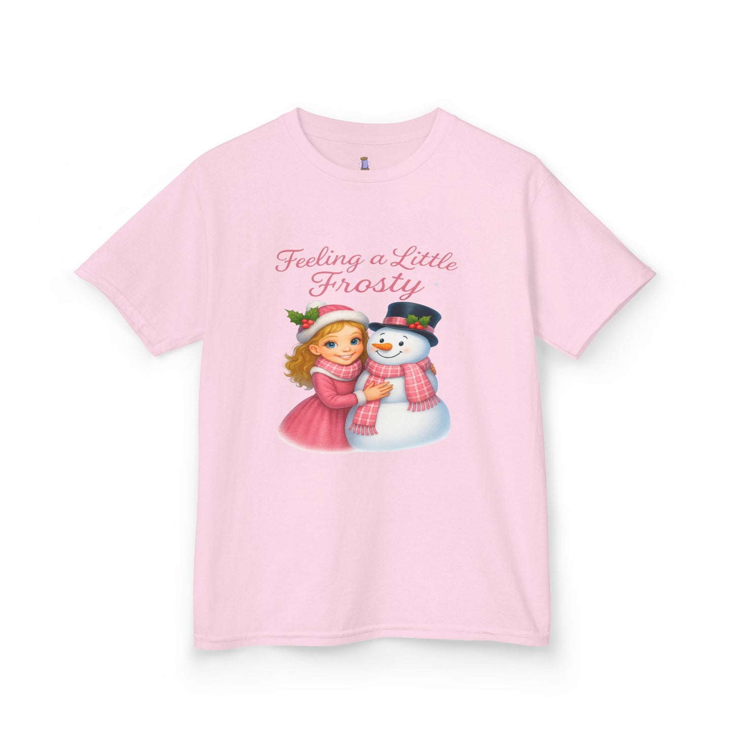 Kids Christmas Tee, Holiday T-shirt for Children, Cute Winter Gift, Frosty Snowman Design, Festive Family Photos