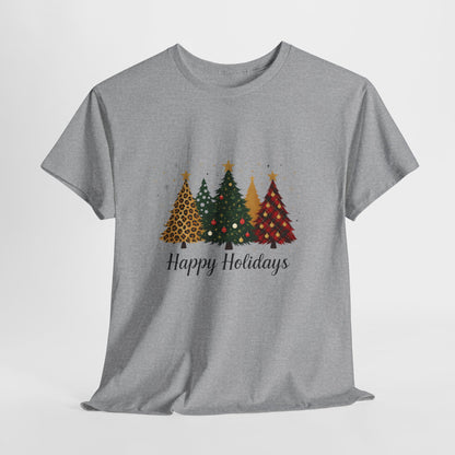 Happy Holidays Trees Tee