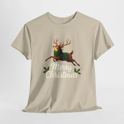 Merry Christmas Reindeer Tee
