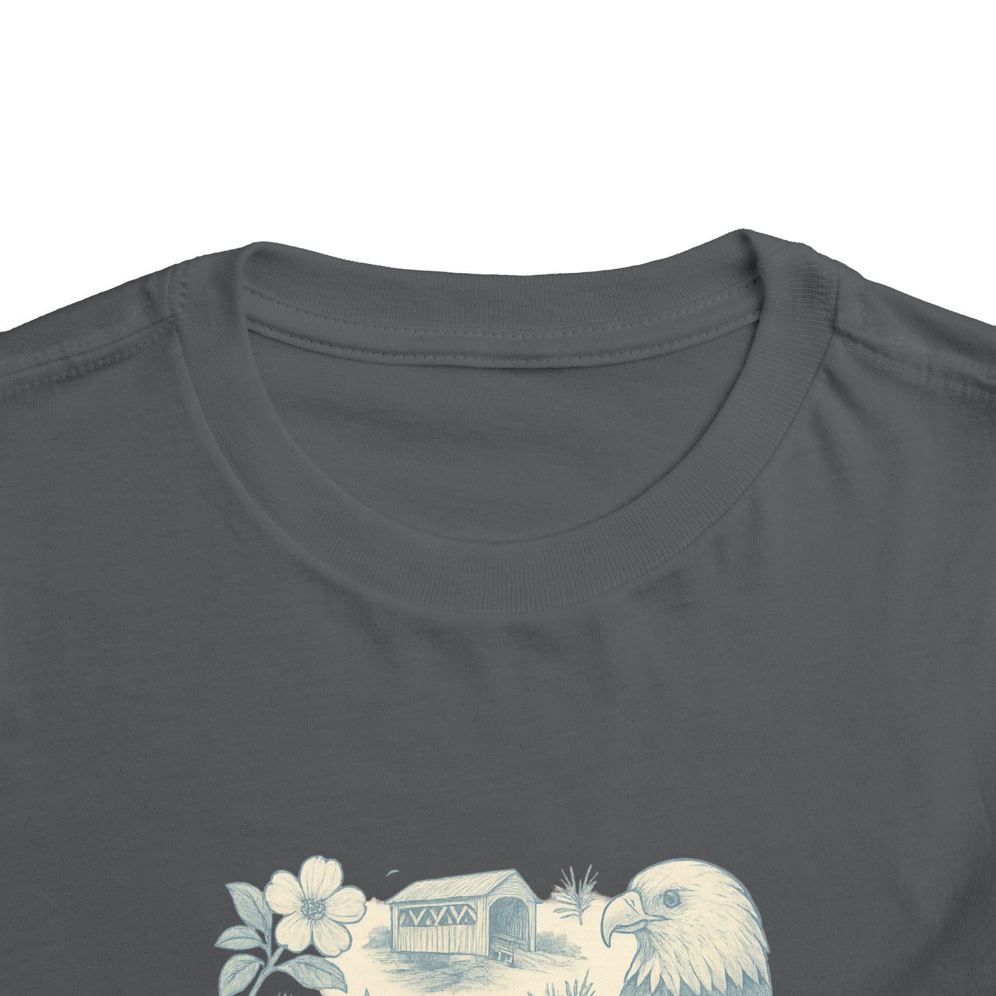 Toddler Tee - NC Landmarks Vintage First in Flight Design
