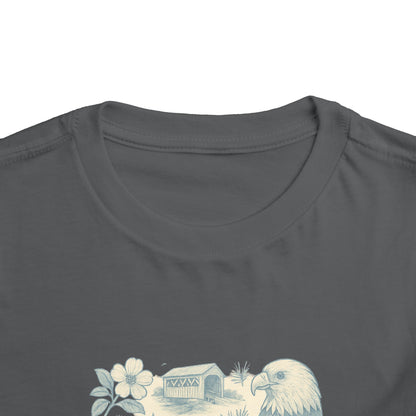 Toddler Tee - NC Landmarks Vintage First in Flight Design