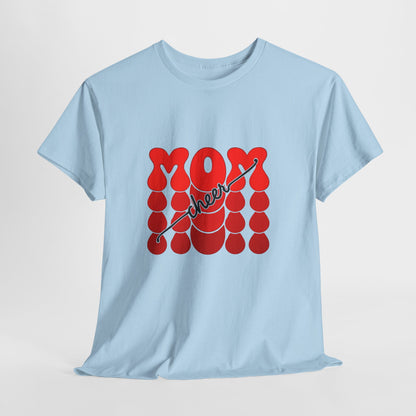 Retro Mom Cheer Tee – Bold Support & Spirit Shirt
