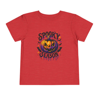 Spooky Season Jack-o'-Lantern Toddler Tee