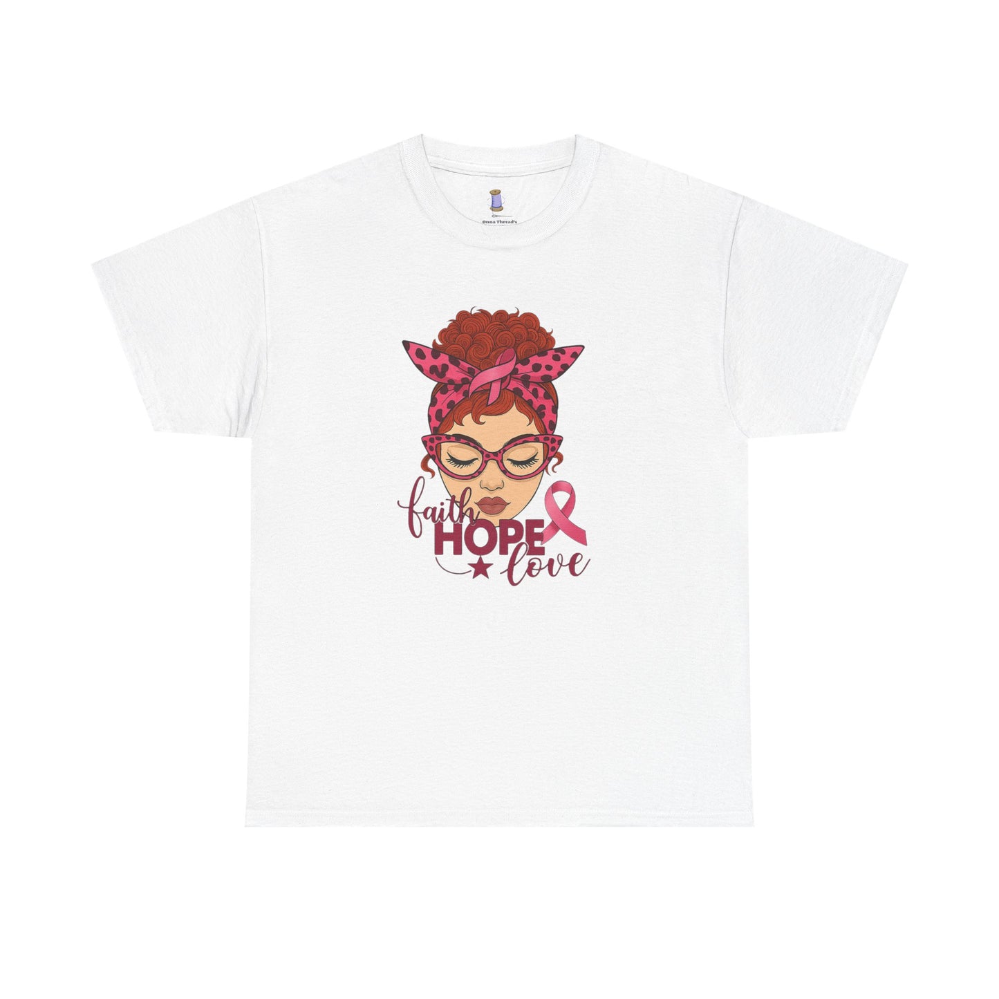 Empowering Cancer Awareness Tee, Hope Love Pink Ribbon Shirt, Inspirational Unisex Tee, Gifts for Breast Cancer Awareness, Supportive [...]