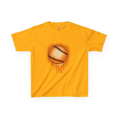 Kids Baseball Graphic Tee, Youth Sports Shirt, Summer Outdoor Top, Gift for Little Athletes, Baseball Lover Apparel