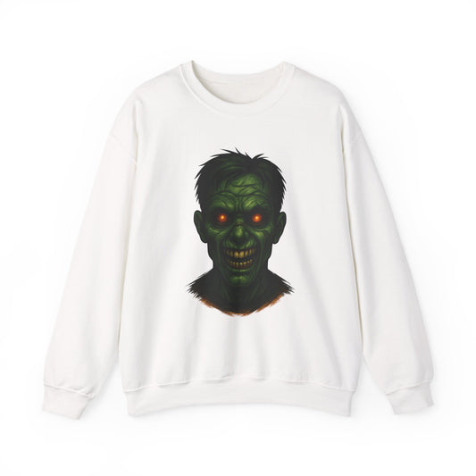 Zombie Clown Raccoon Sweatshirt - Spooky Halloween