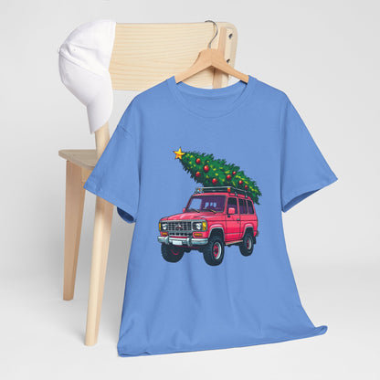 Pink SUV Christmas Tree Tee