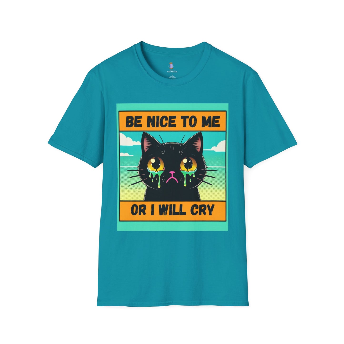 Playful Cat Graphic Tee, Unisex T-Shirt, Gift for Cat Lovers, Cute Animal Apparel, Funny Pet Quote Shirt