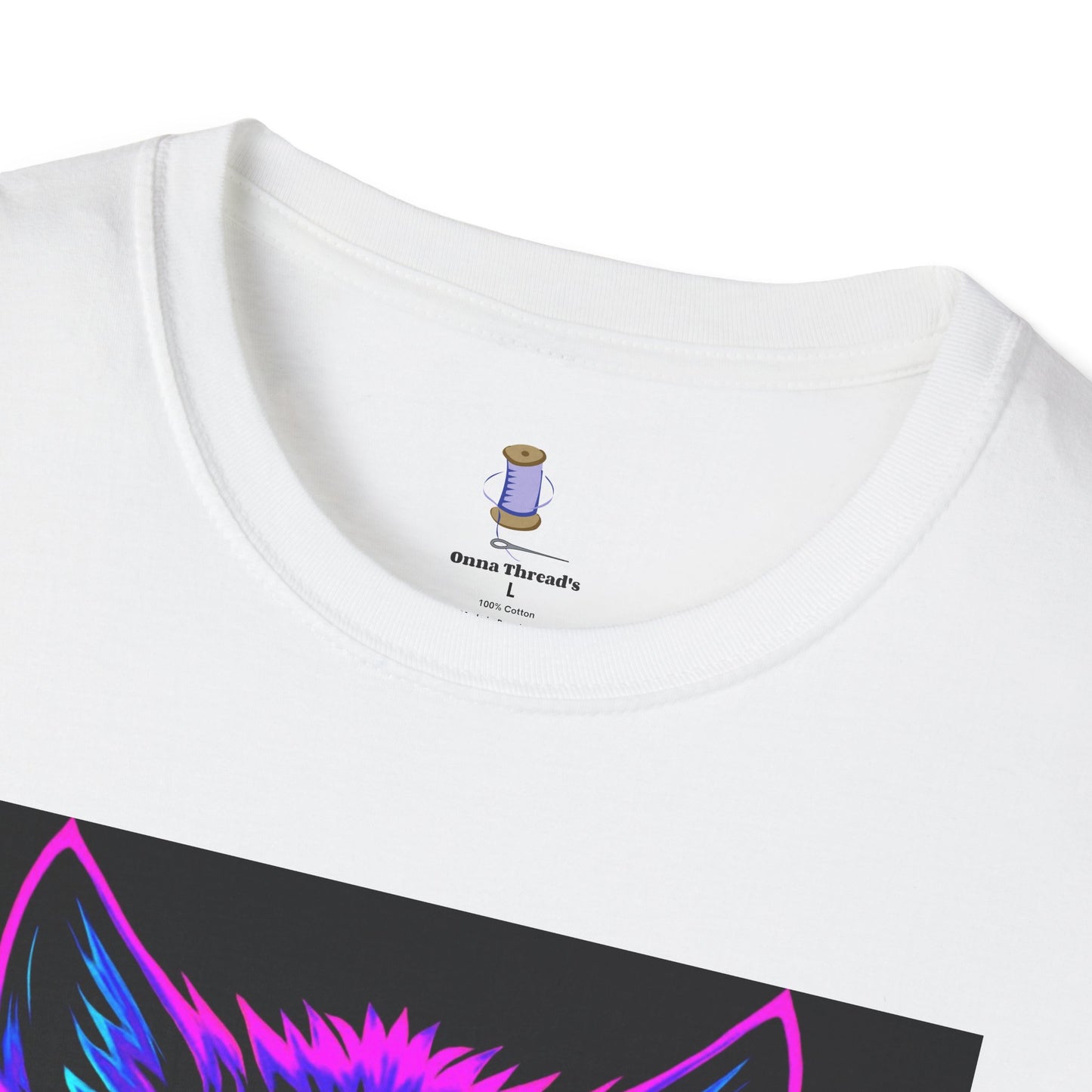 Psychedelic Wolf T-Shirt, Graphic Tee, Animal Lover Gift, Festival Wear, Unique Art Shirt, Unisex Style