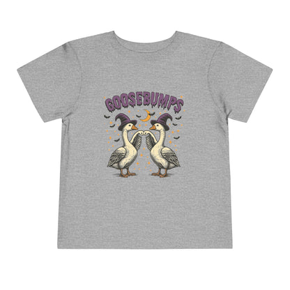 Goosebumps Halloween Toddler Tee - Funny Spooky Xmas