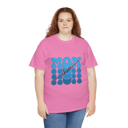 Blue Mom Cheer T-Shirt