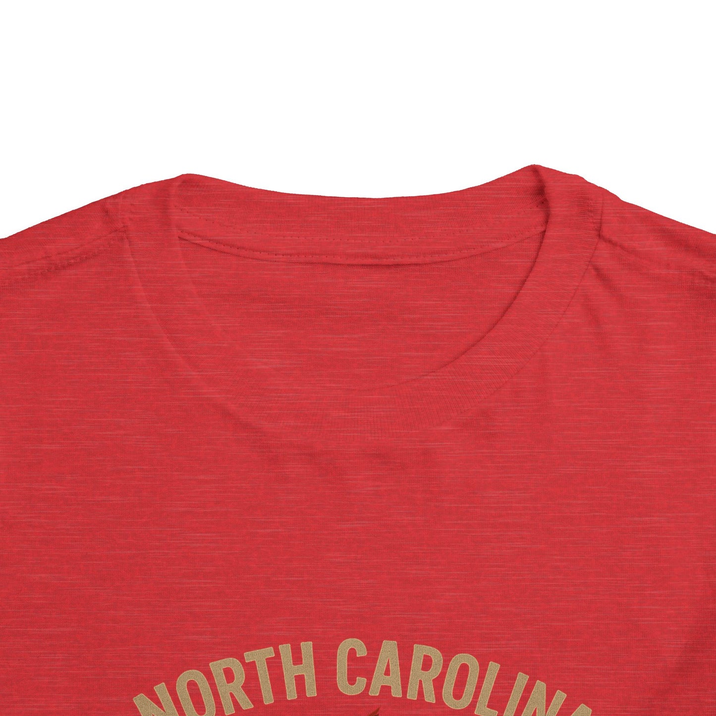 Toddler Tee - NC Cardinal and Dogwood Flower Design