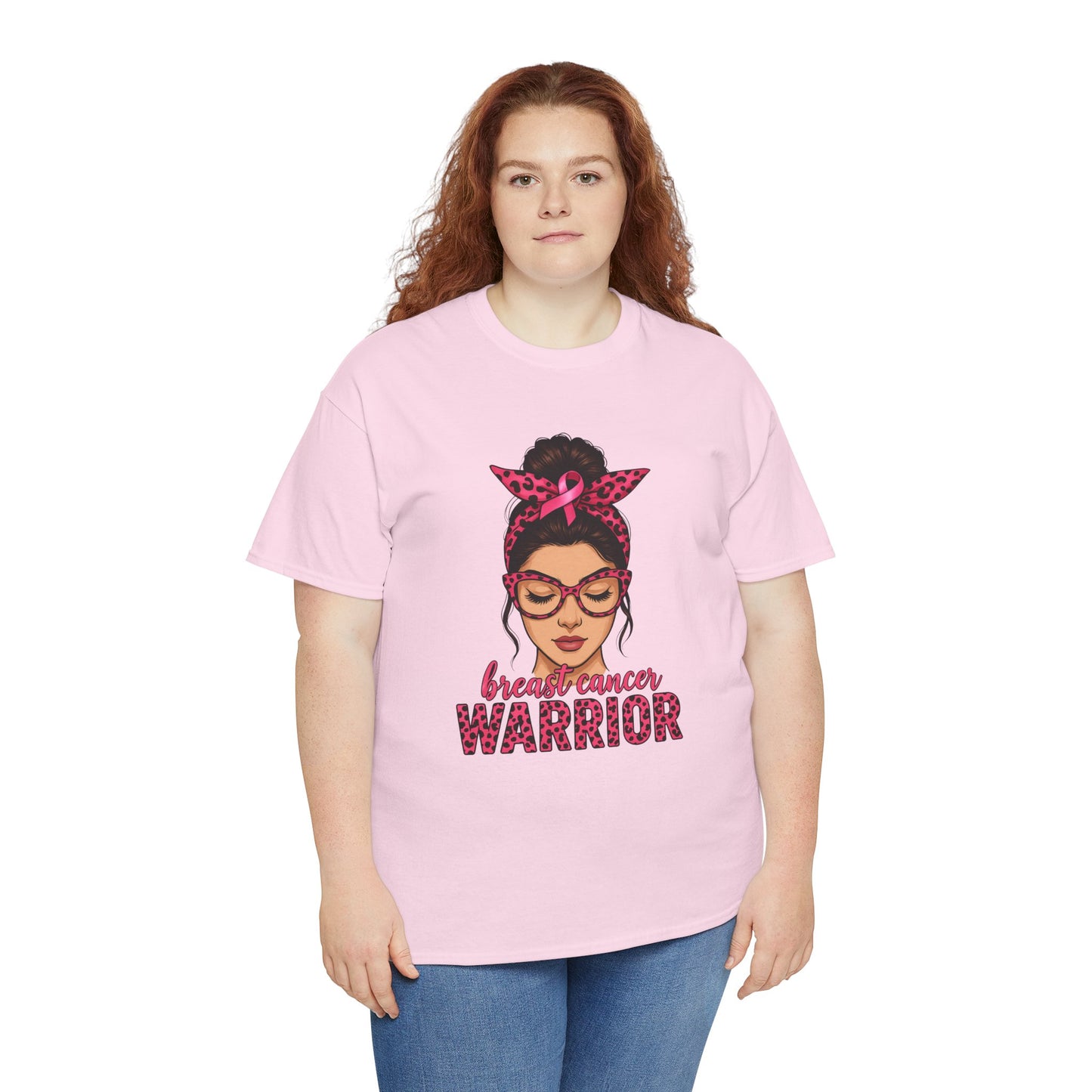 Breast Cancer Warrior Tee, Inspirational T-Shirt for Survivors, Supportive Gift for Cancer Awareness Events, Unisex Cotton Top, [...]