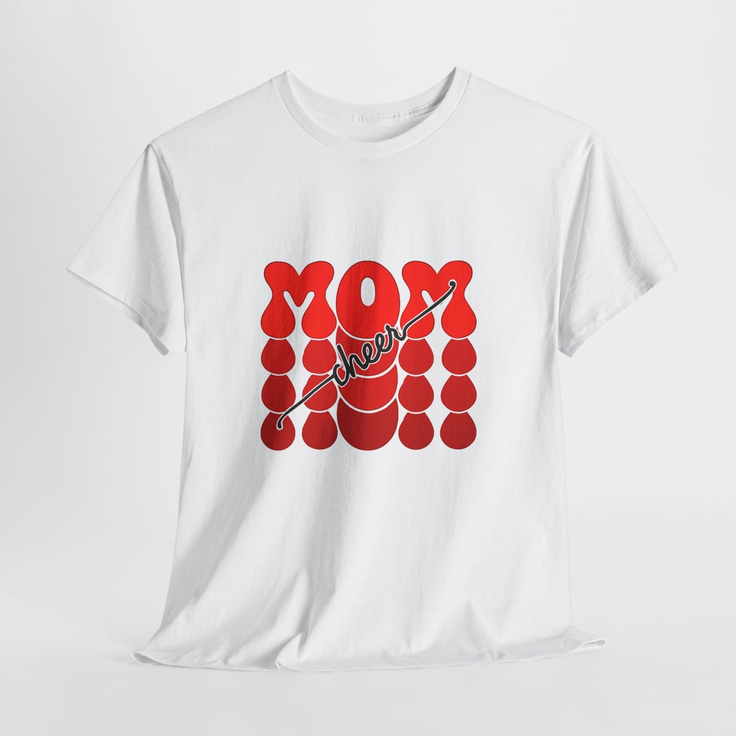 Retro Mom Cheer Tee – Bold Support & Spirit Shirt