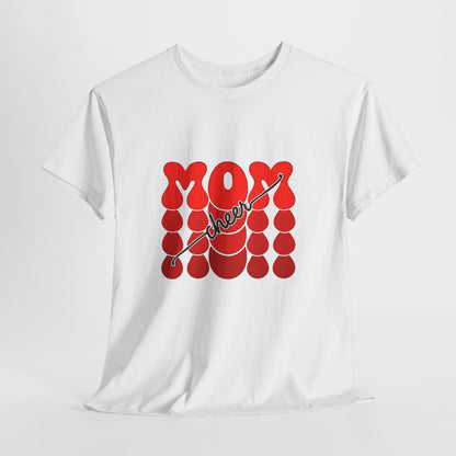 Retro Mom Cheer Tee – Bold Support & Spirit Shirt