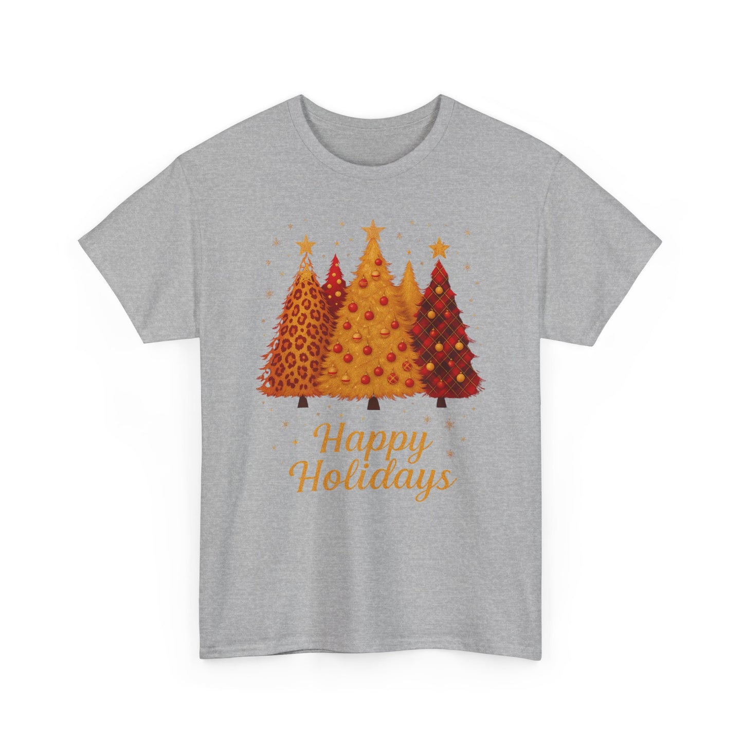 Happy Holidays Christmas Trees Tee