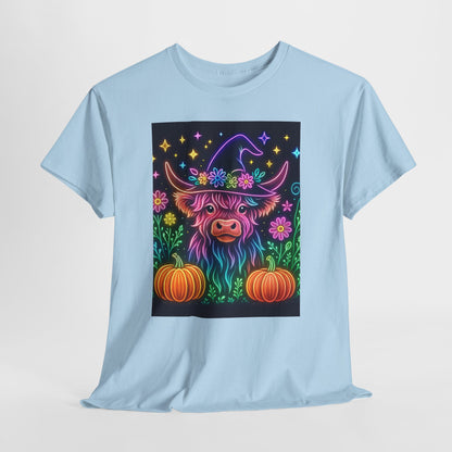 Neon Halloween Highland Tee