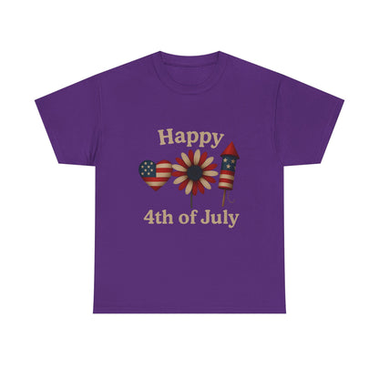 Happy 4th of July Patriotic Tee