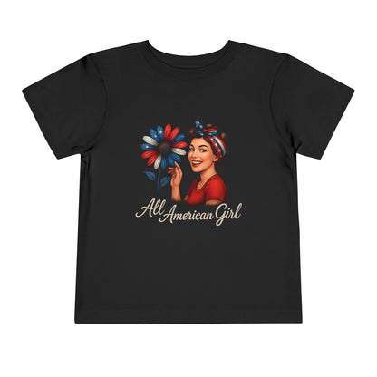 All American Girl – Vintage Floral Tee