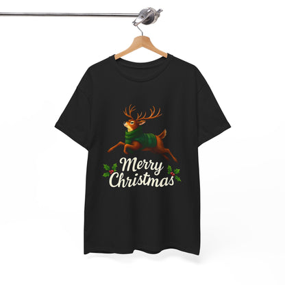 Merry Christmas Reindeer Tee