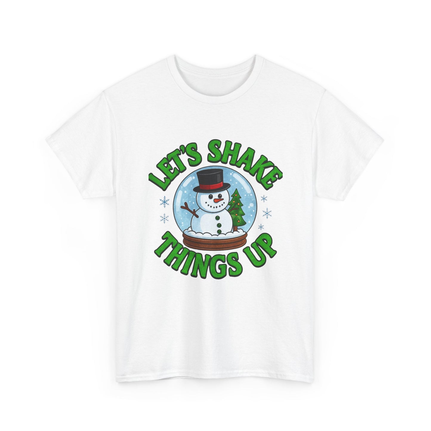 Christmas Snow Globe Tee 'Shake Things Up'