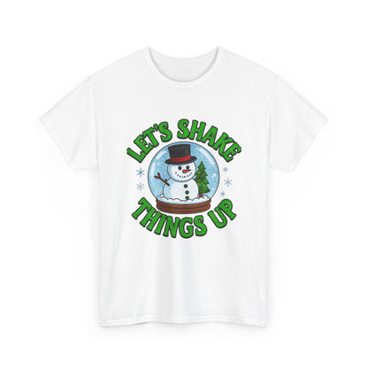 Christmas Snow Globe Tee 'Shake Things Up'