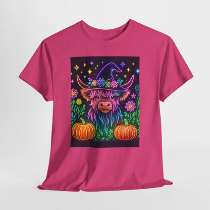 Neon Halloween Highland Tee