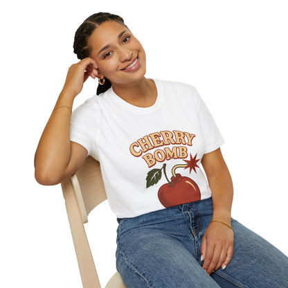 Cherry Bomb Soft Style T-Shirt for Women