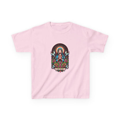 Virgin Mary Graphic Tee - Christmas Kids Shirt