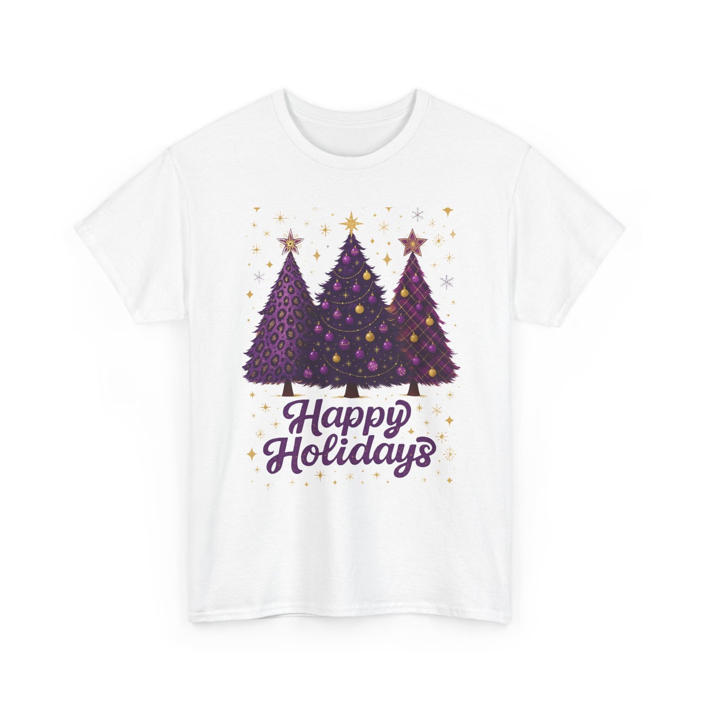 Christmas Tree Unisex Tee - Happy Holidays Design
