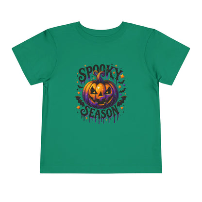 Spooky Season Jack-o'-Lantern Toddler Tee