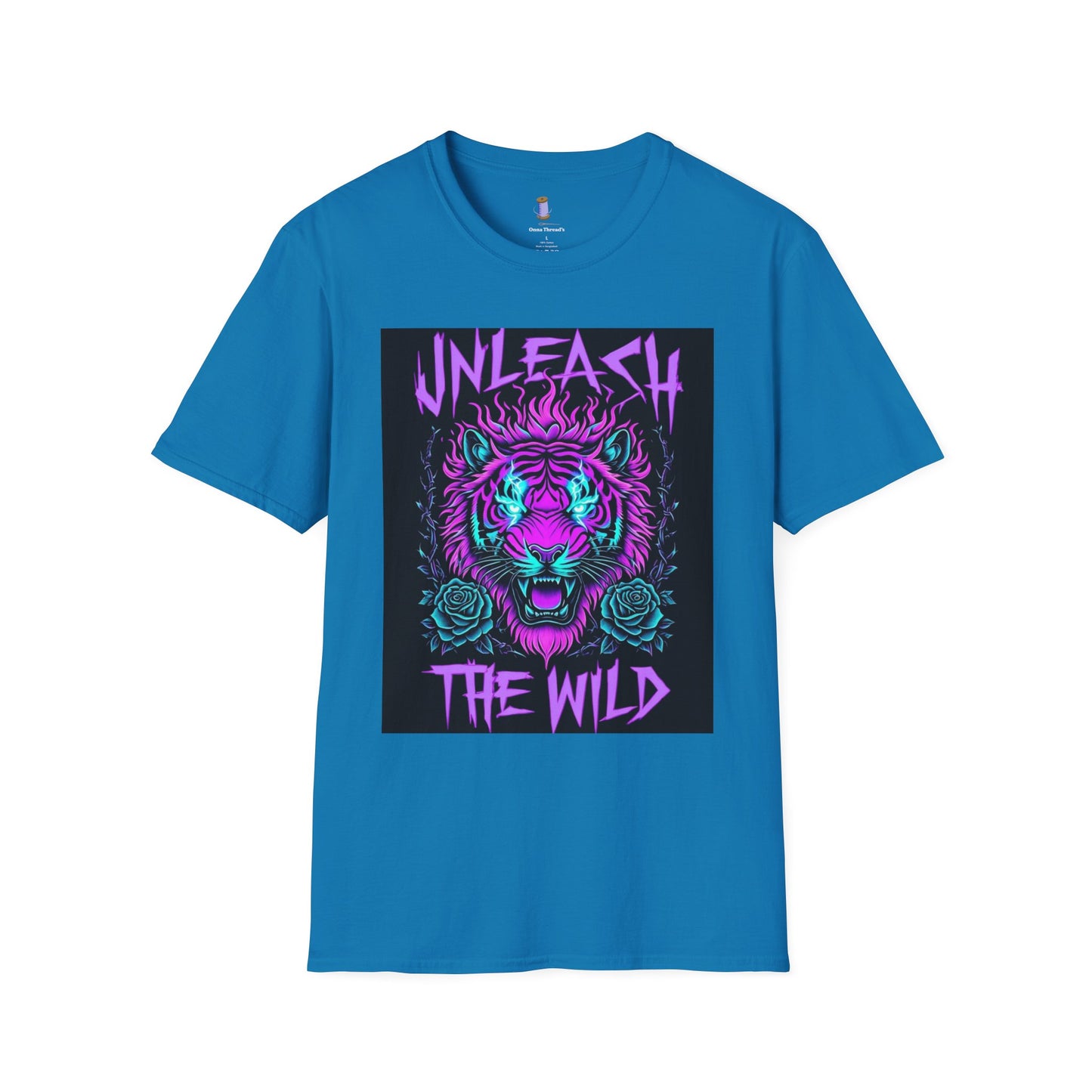Unleash the Wild Graphic Tee | Cool Graphic Shirt, Unisex T-Shirt, Animal Lover Gift, Nature-Inspired Fashion, Festival Wear