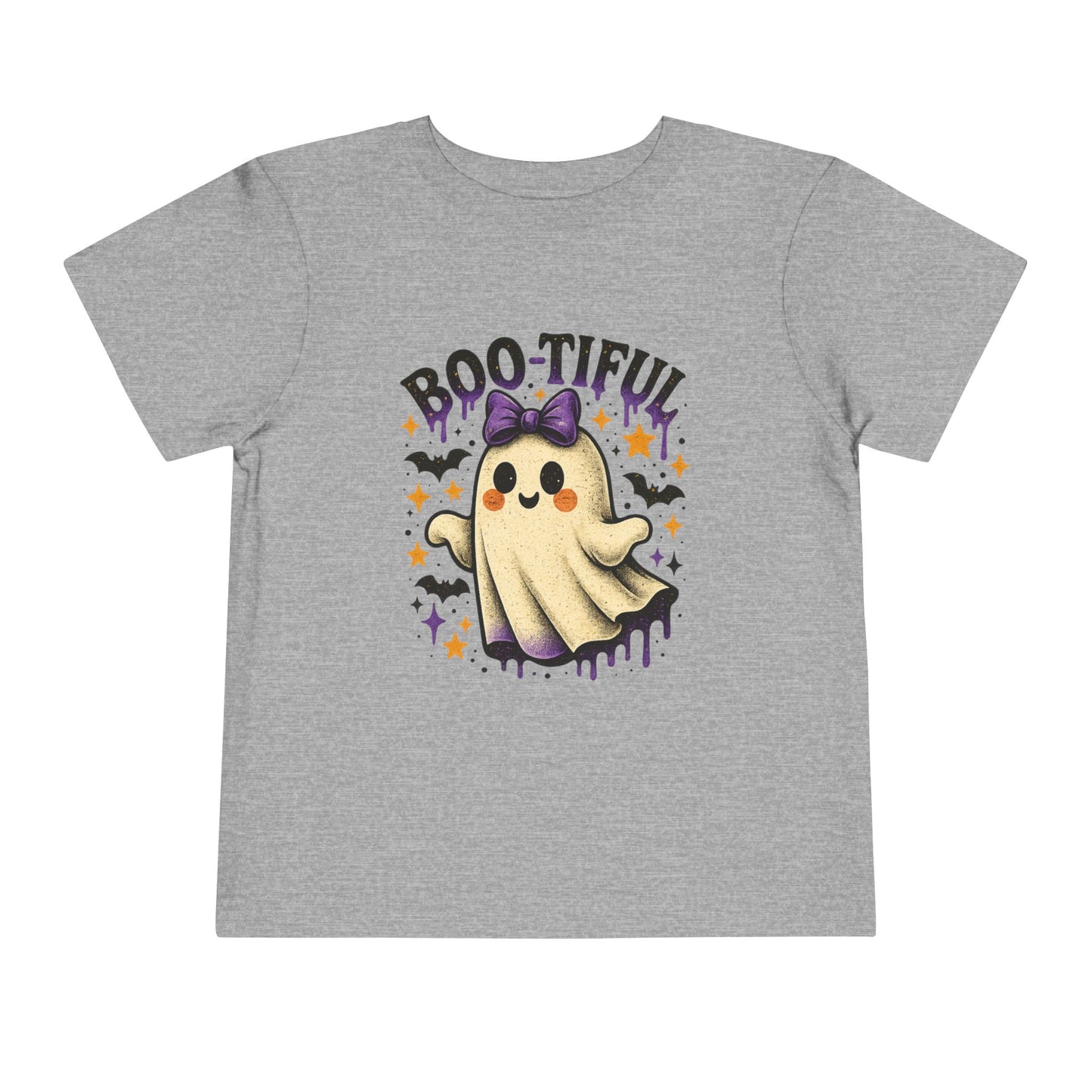 Boo-tiful Ghost Halloween Toddler Tee