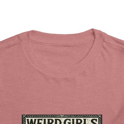 Weird Girls Club Tee - Vintage Linocut Christmas