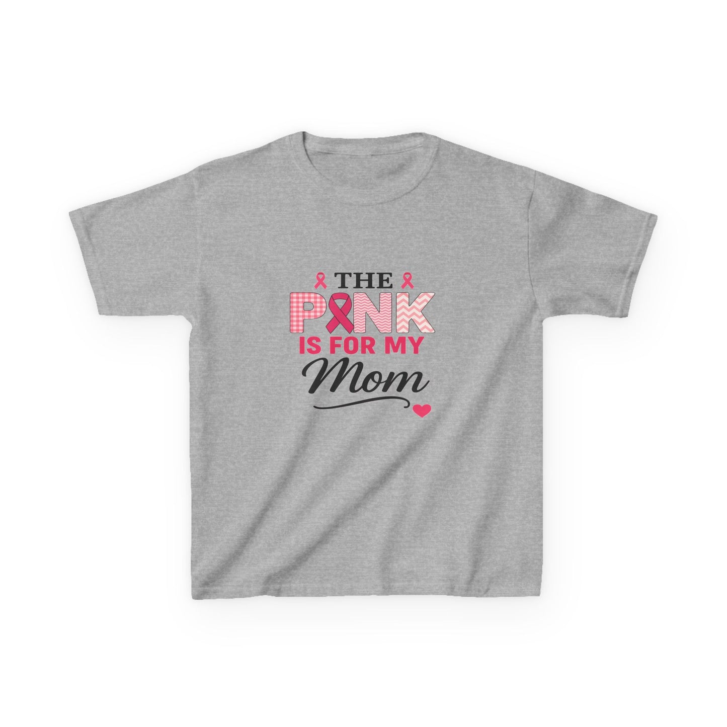 Pink for Mom Breast Cancer Awareness Dinosaur Tee