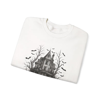 Haunted House Halloween Sweatshirt