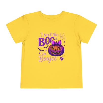 Boo-jee Halloween Toddler Tee